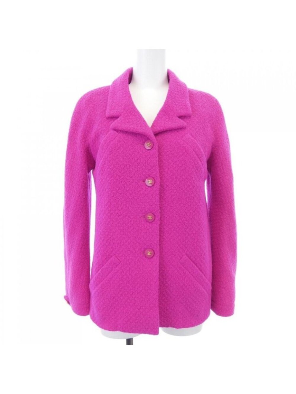 Chanel 95A Vintage Jacket Pink 34